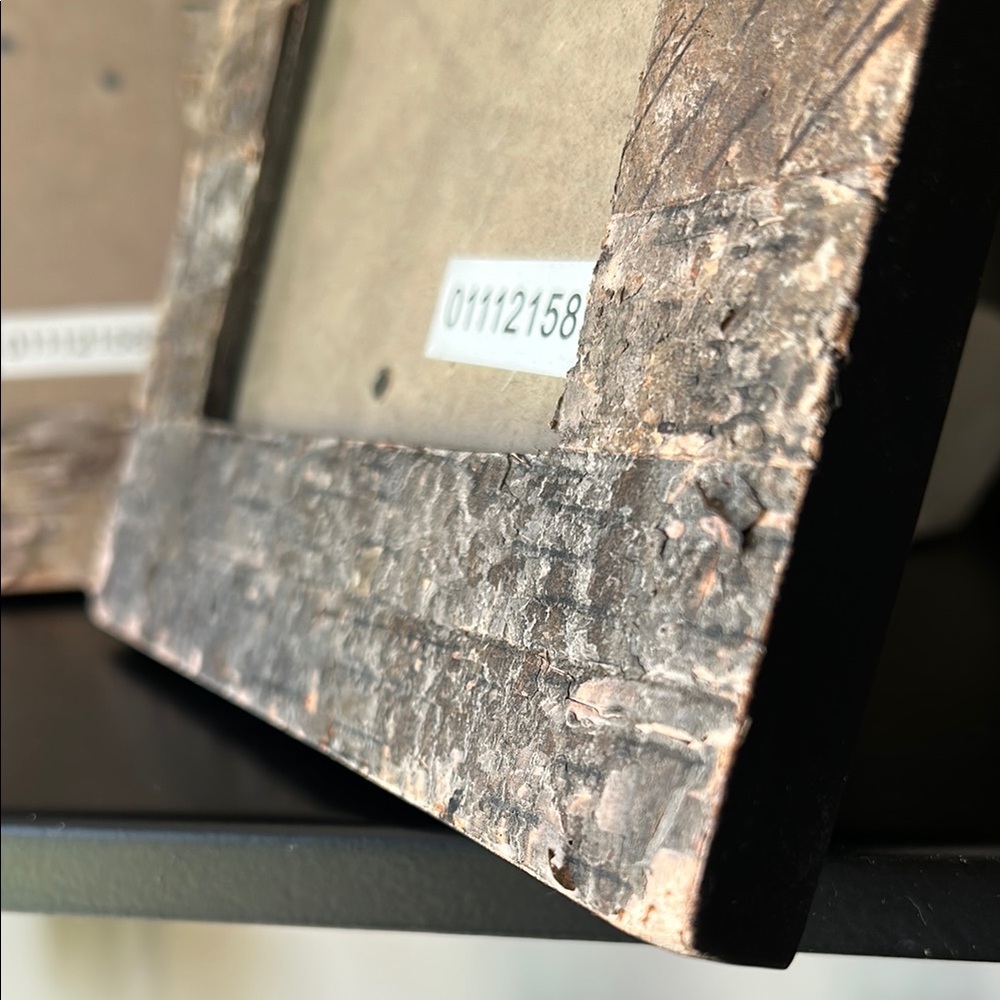 Rustic Bark Photo Frame Set - Picture 4 of 4